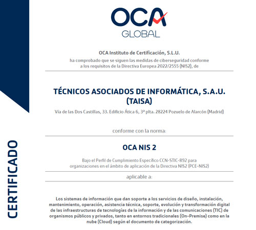 NIS2 – Directiva Europea de Ciberseguridad